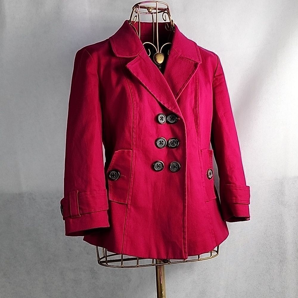 Banana Republic Belted Double Breasted Lined Blazer Size 2